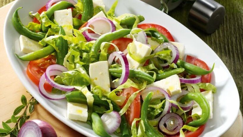 gulay salad upang madagdagan ang potency