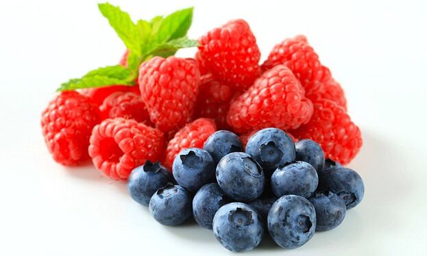 Mga raspberry at blueberries - mga berry na nagpapataas ng potency sa mga lalaki