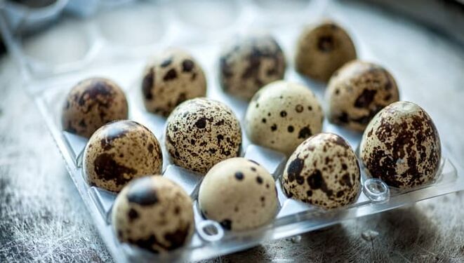 Mga itlog ng pugo